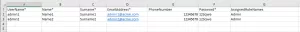 Load Test Sample Data