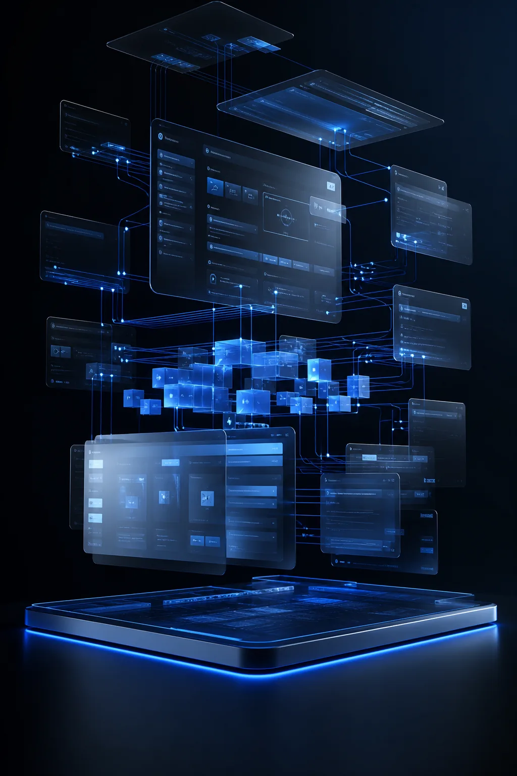 Custom Software Development building into a working product